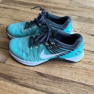 Nike Metcon DSX Flyknit. Seafoam Green. Size 7